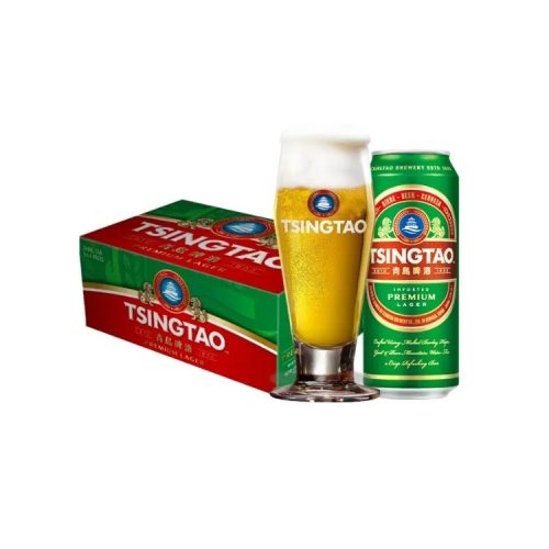 Tsingtao lager 0,5 liter dobozos sör