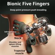 Nyakmasszírozó és nyakmelegítő 2in1 okoseszköz