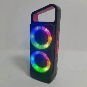 Hordozható ABS-2202 Bluetooth hangfal RGB hangulatfénnyel