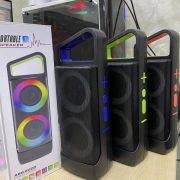 Hordozható ABS-2202 Bluetooth hangfal RGB hangulatfénnyel