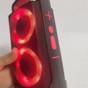 Tragbarer ABS-2202 Bluetooth-Lautsprecher mit RGB-Stimmungsbeleuchtung