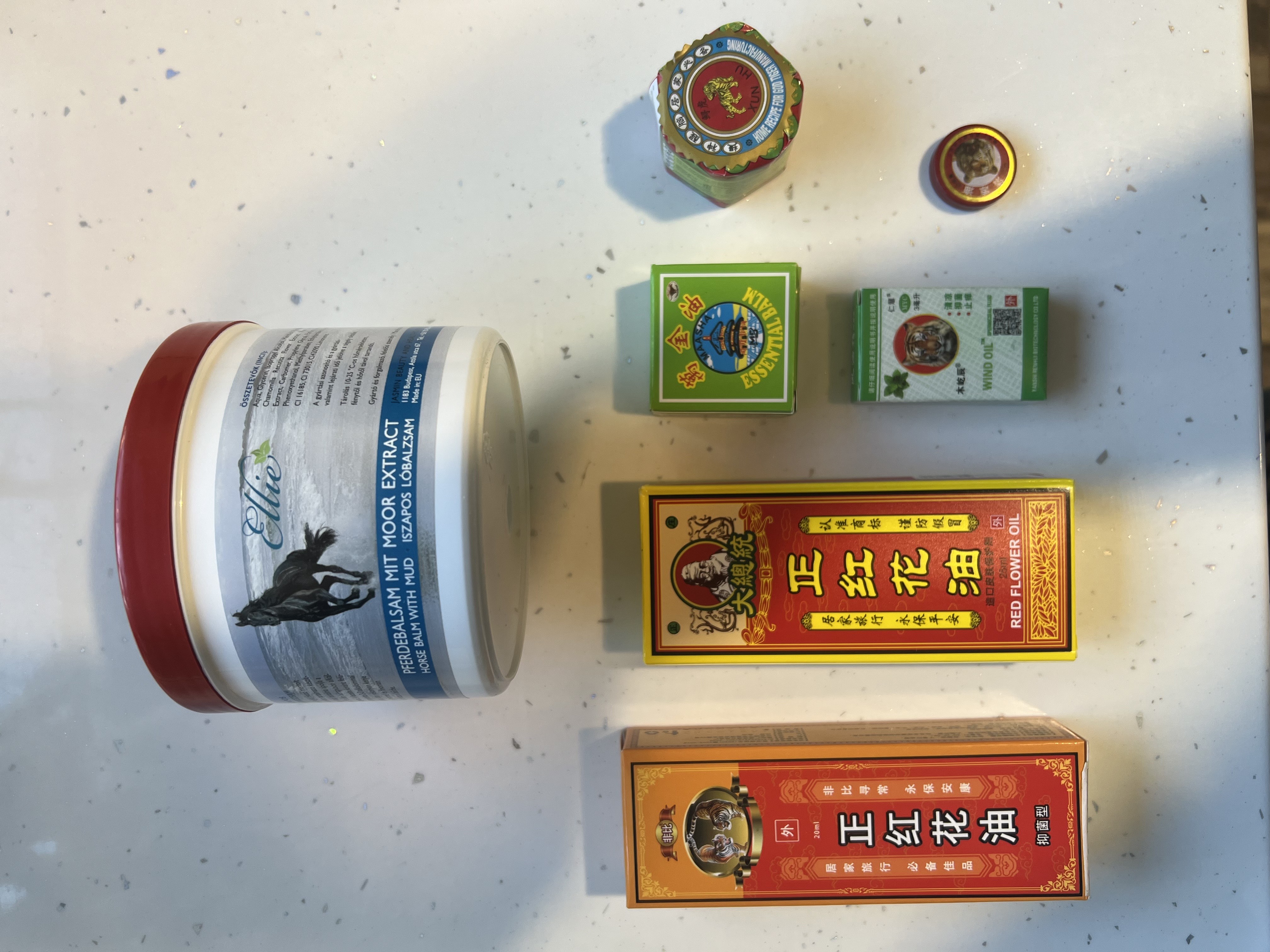 Vietnámi balzsam, Xun Hu kínai balzsam, lóbalzsam vagy vörös virág olaj? Melyik mire való?